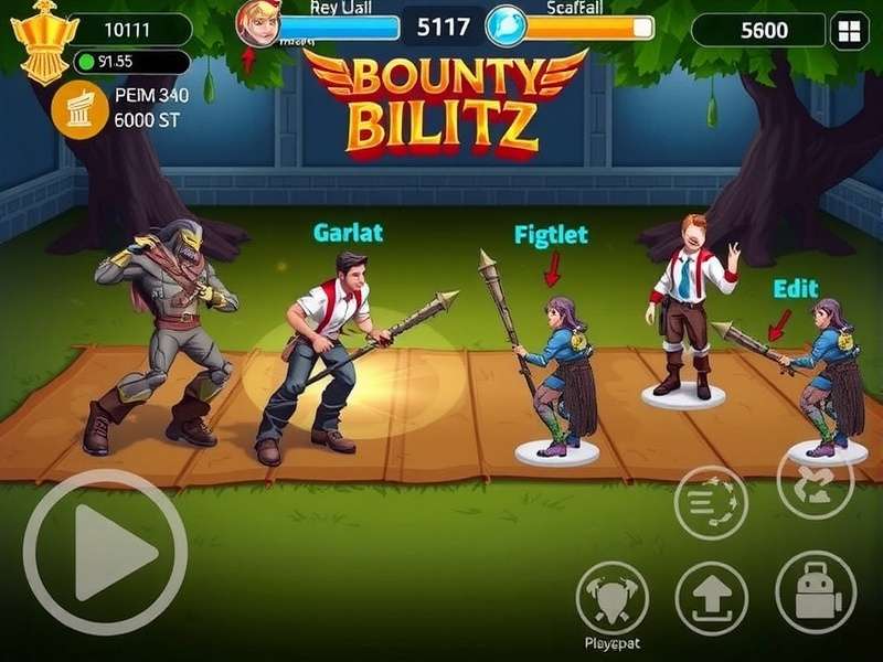 Bounty Blitz Gameplay Screenshot